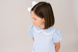 *PRE-ORDER* 1956 Pocket Dress with Eyelet Trim