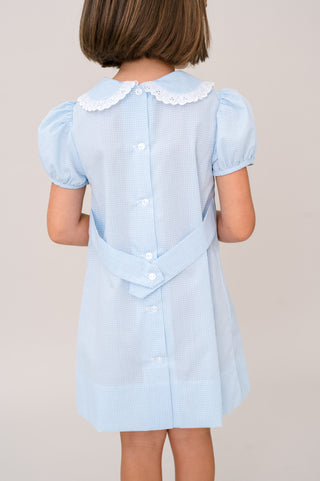 *PRE-ORDER* 1956 Pocket Dress with Eyelet Trim