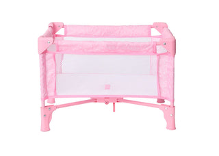 Pink Hearts Pack & Play Crib