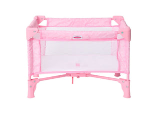 Pink Hearts Pack & Play Crib