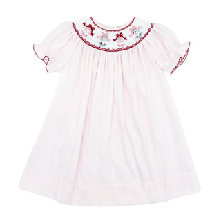 Bishop Dress with Hand-smocking - Christmas Ornaments