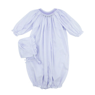 Converter Gown with Bonnet - Lavender