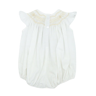 Bishop Bubble with Hand-smocking - Geometrics