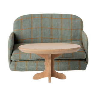 Oval Coffee Table, Mouse - Nature