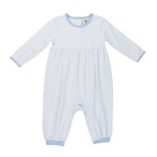 Parket Playsuit - Blue Dots