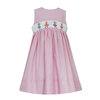 Smocked Ballerina Sleeveless Dress