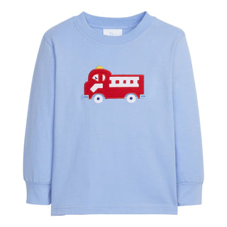 Applique T-Shirt - Fire Truck