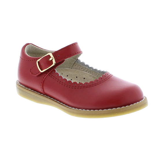 Allie Mary Jane Shoe - Red - 50% OFF
