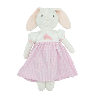 Hand-crocheted Knit Doll - Pink Bunny