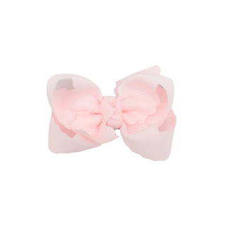 Scalloped Grosgrain Hair Bow