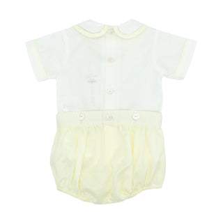 Brody Button-on - Yellow Batiste