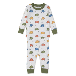 Printed Pajama Set - Dino Traffic