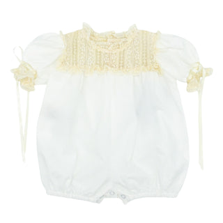 Girls Rowan Heirloom Bubble - White
