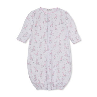 Printed Converter Gown - Pink Just Giraffes