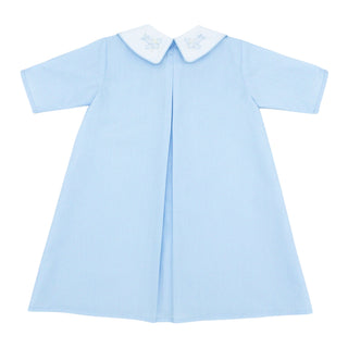 Boys Long-sleeve Daygown with Hand-embroidery - Planes