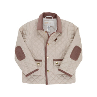Caldwell Quilted Coat - Keeneland Khaki