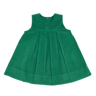 Nora Corduroy Jumper - Christmas Green