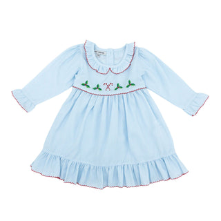 Holly Bow Embroidered Nightgown