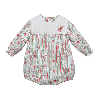 Reese Bubble with Hand-embroidery - Christmas Bow