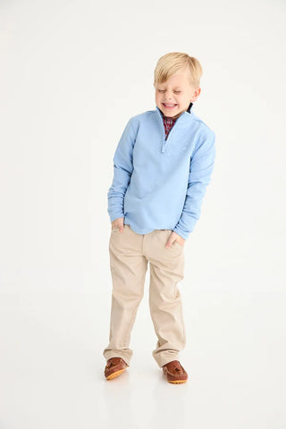 Hayword Half-zip - Barrington Blue