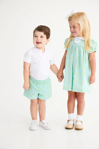 Sheffield Shorts - Pelham Bay Plaid