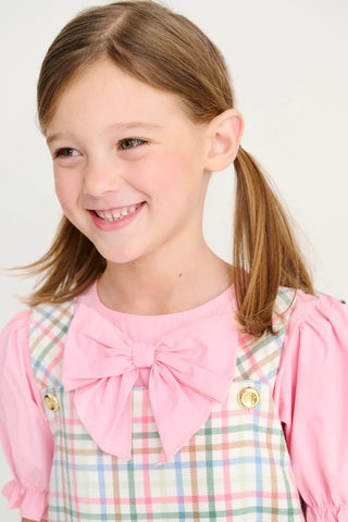 Pleated Ginny Jumper - Manalapan Plaid