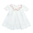 Spring Ribbons and Roses on White