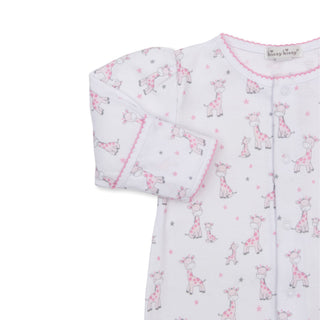 Printed Converter Gown - Pink Just Giraffes