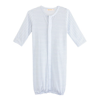 Pima Printed Converter Gown - Blue Stripes
