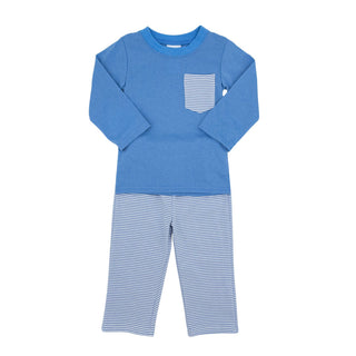 Boys Porter Pant Set - Blue