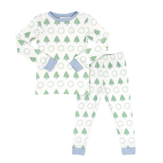 Boys Sweet Pea PJ Set - Oh Christmas Tree