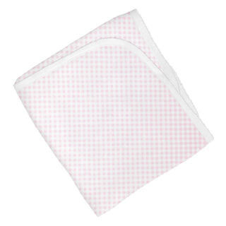 Printed Blanket - Pink Gingham