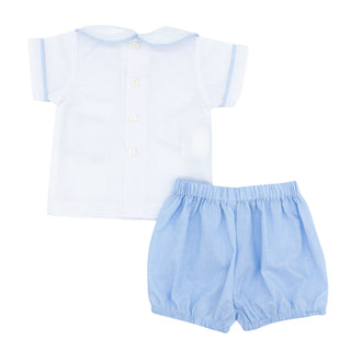 Boys Madison Short Set - Blue