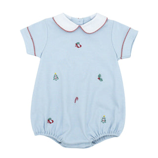 Knit Peter Bubble with Embroidery - Christmas