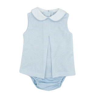 Collier Diaper Set - Seaside Ministripe