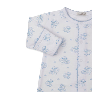 Printed Converter Gown - Light Blue Sweet Sheep