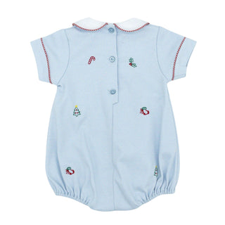 Knit Peter Bubble with Embroidery - Christmas