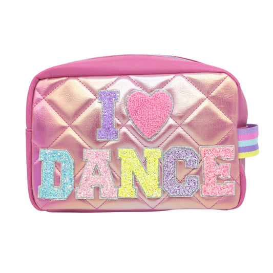"I 🩷 Dance" Quilted Pouch