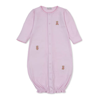 Converter Gown with Embroidery - Pink Teddy Bear Club