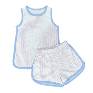 *PRE-ORDER* Pima Knit Loungwear Set - Simply Sweet