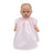 Brown Eyes with Pink Bishop Dress