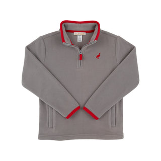 Hayword Half Zip (Fleece) - Grantley Gray