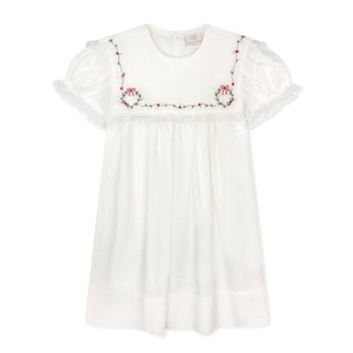 Hope Chest Dress with Embroidery - Wreaths
