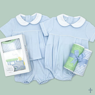 Boxed Bib & Burp Set