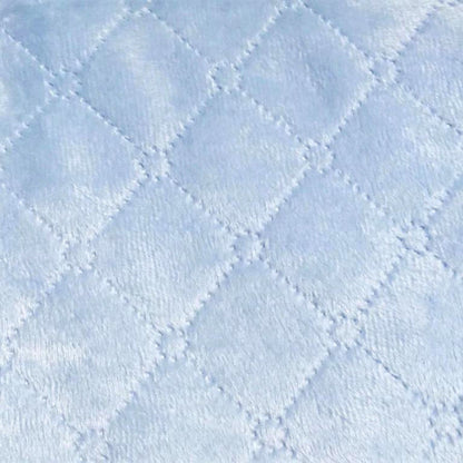 Nanas Singe-Faced Quilted Plush Baby Blanket