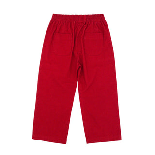 Boys Pull-on Pants (Corduroy) - Red