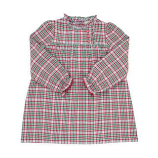 Long-sleeve Mary Baker Day Dress - Wicker Park Plaid
