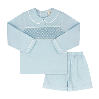 Liam Short Set (Pique) - Birmingham Blue