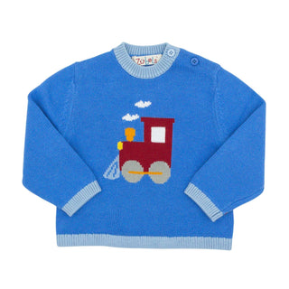Boys Pullover Sweater - Train