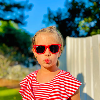 Polarized WeeFarers Sunglasses - Red